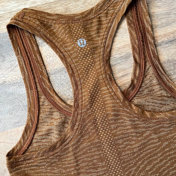 Lululemon Swiftly Tech Racerback Tank Top 2.0 - Copper Brown SIZE 0 - Picture 9 of 9